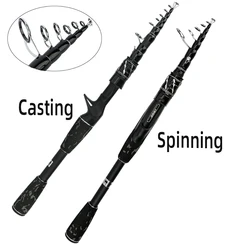 Caña Telescópica Surfcasting Carbono – Ideal para Viajes y Pesca Costera