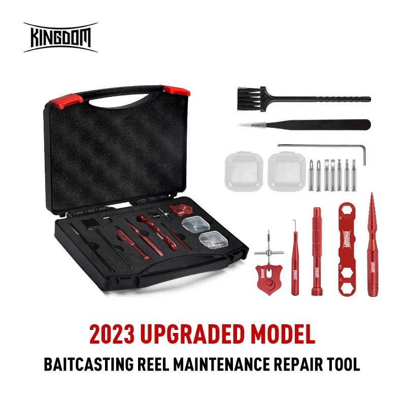 Kit herramientas Kingdom baitcasting – Reparación y mantenimiento - imagen 2