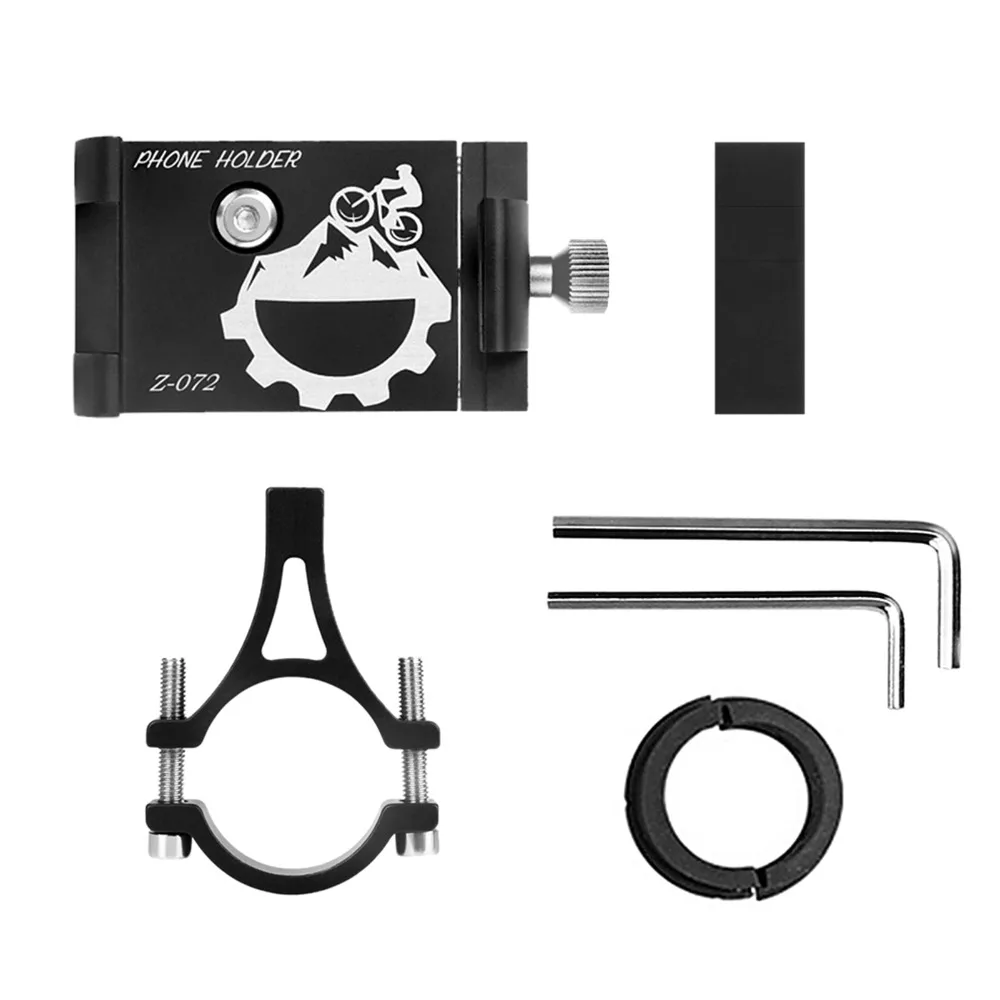 Soporte teléfono bici de aluminio ajustable antichoque antideslizante - imagen 4