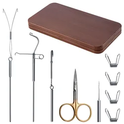 Tornado Dubbing y Hackle – Kit profesional para atar moscas