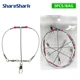 ShareShark Aparejos de pesca acero inoxidable con mosquetón agua salada - imagen 3