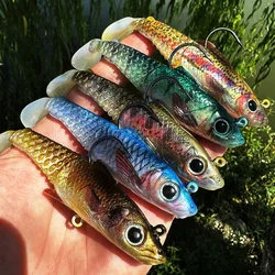 PROBEROS Señuelo cola T suave – Wobbler Walleye, Perch, Bass, Pike