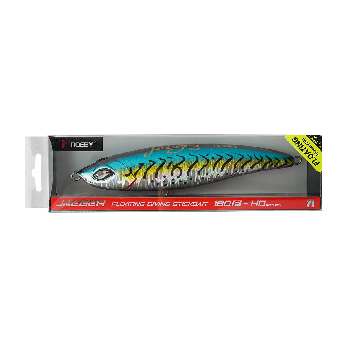 Stickbait flotante Jaeger NOEBY GT 180mm 76g - imagen 5
