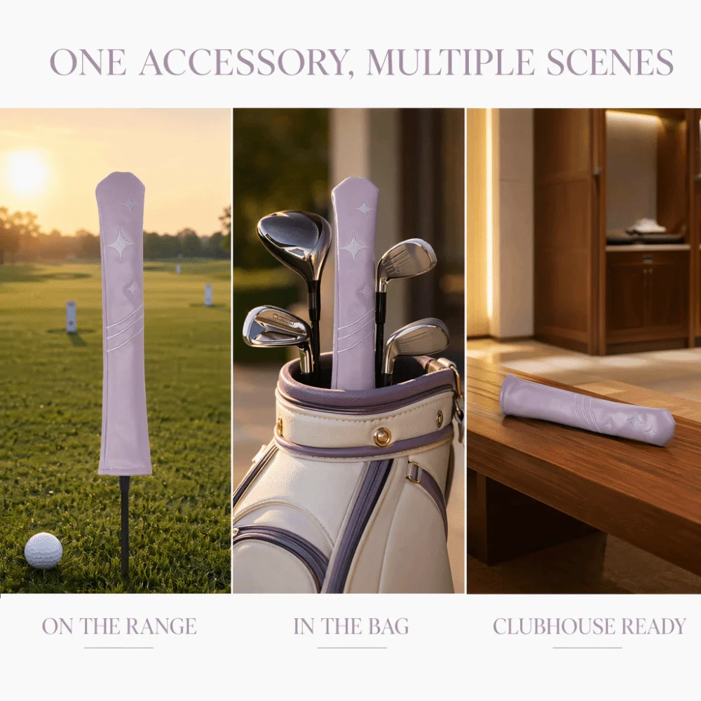 Funda terciopelo para palo de golf con bordado estrella - imagen 5