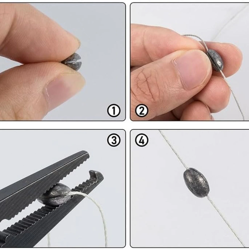 Accesorios de señuelo con plomo para ajustar el hundimiento