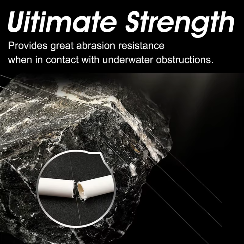 Zukibo Línea de Fluorocarbono Transparente – Resistente a la Abrasión - imagen 2