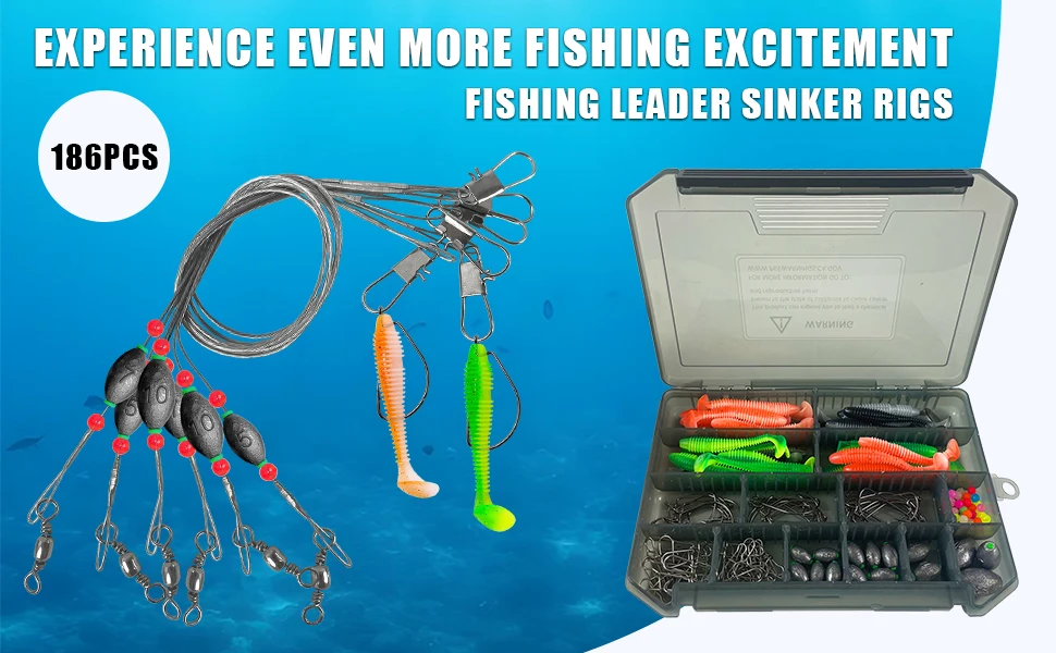 Kit de aparejos FREE FISHER con múltiples componentes