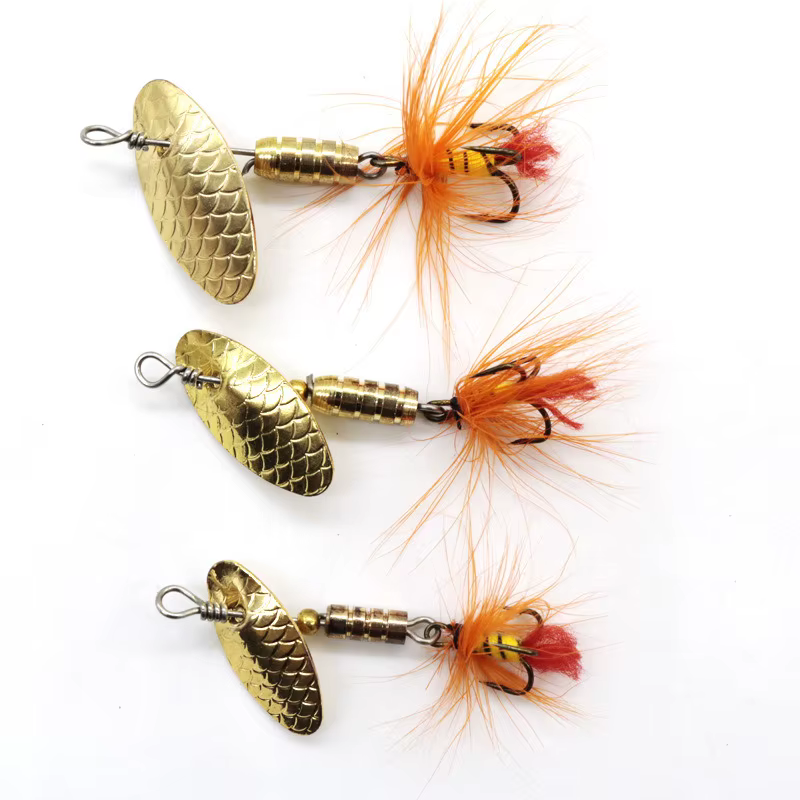 Señuelos Giratorios con Lentejuelas Eficaces para Trucha y Barbo - imagen 3