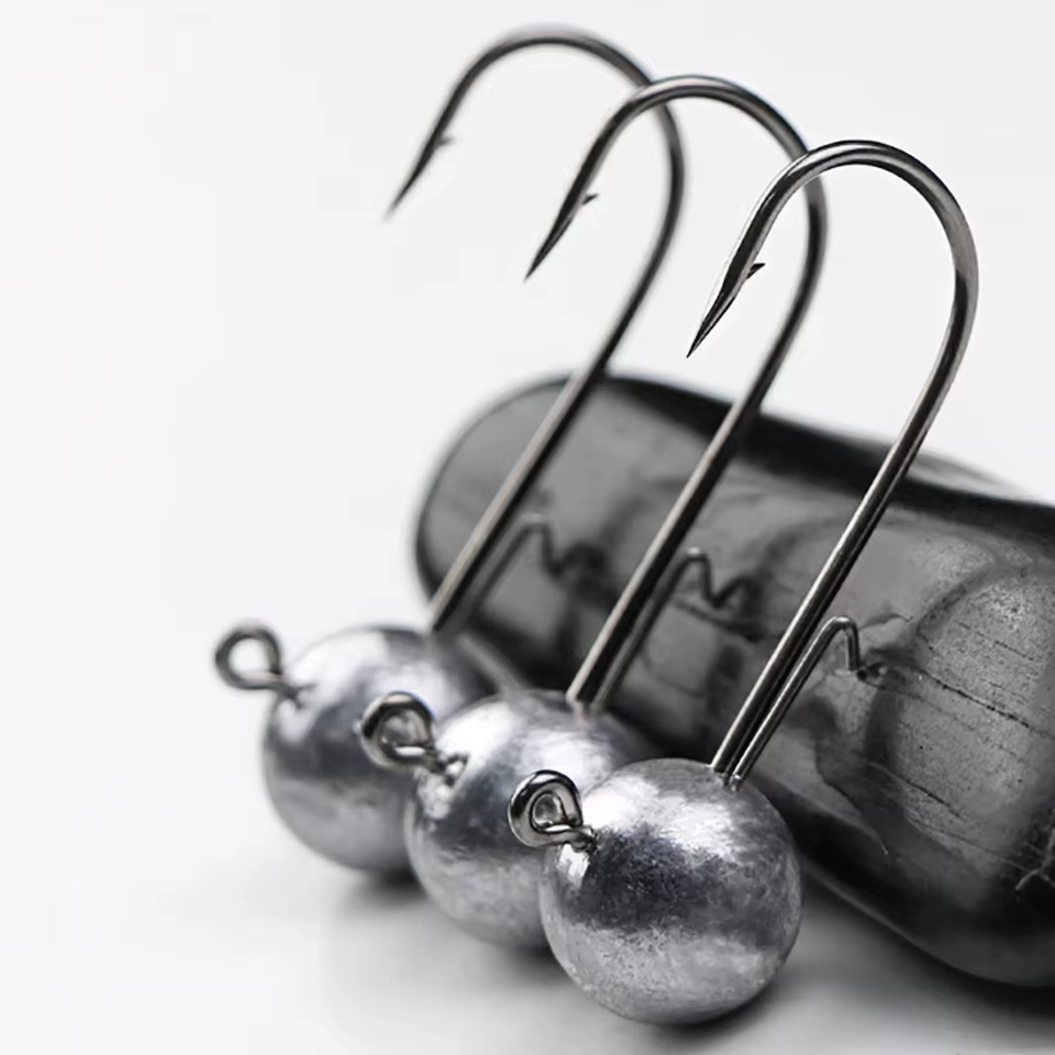 Jigs NED Anti-enredos Walk Fish – Vástago largo para lubina y cebo blando - imagen 5