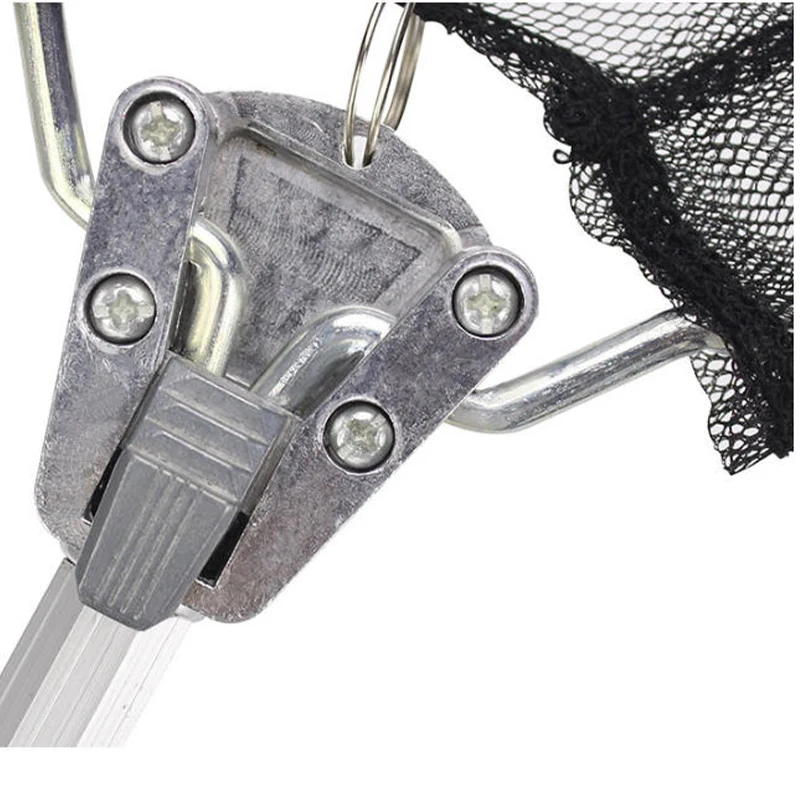 WEIHE Red de pesca portátil mini triangular plegable de un solo poste - imagen 5