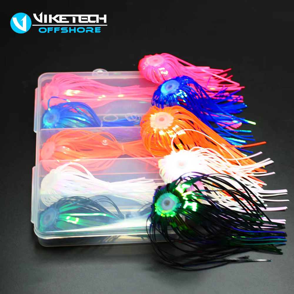 Faldas de recambio Umbrella Rig para lubina – Cambio rápido - imagen 3