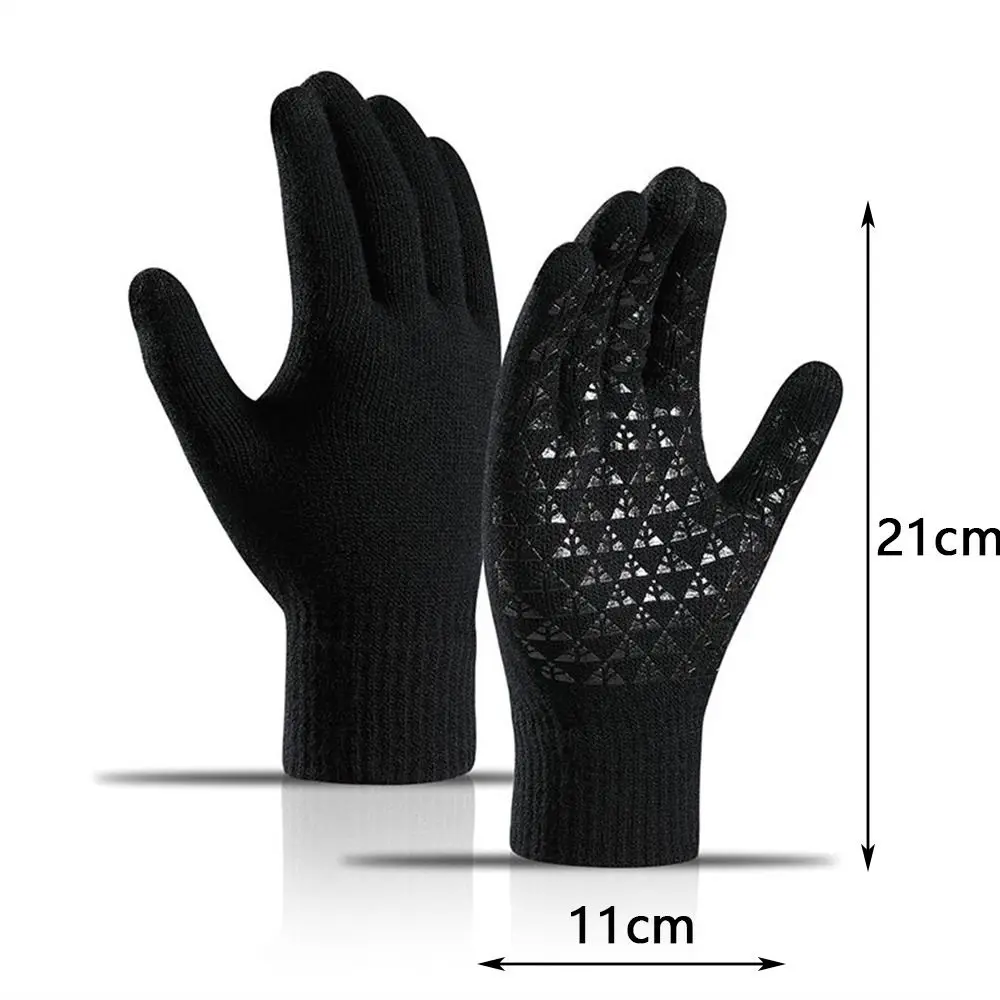 Detalle de los guantes al aire libre
