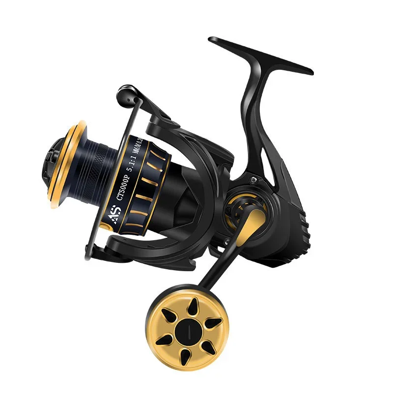 Mavllos Shark Carrete de Jigging – Alto arrastre para agua salada - imagen 4