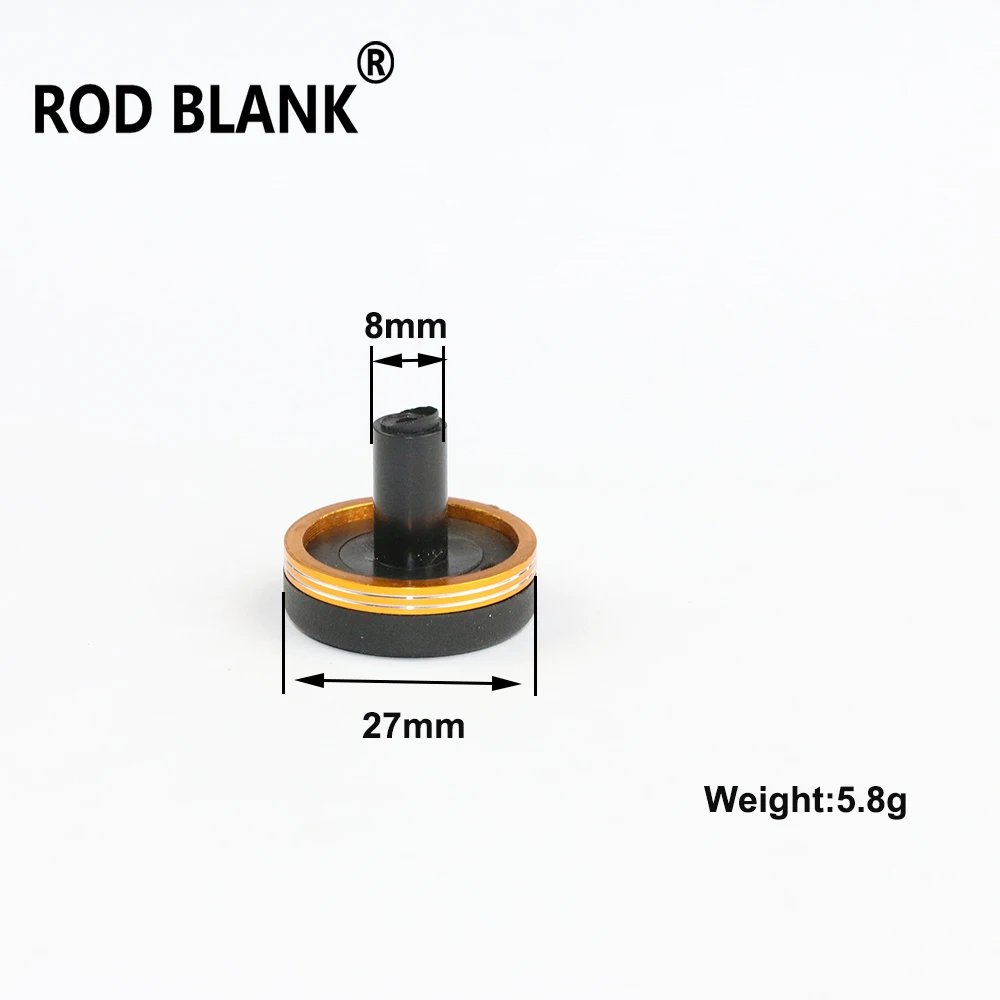 Tapa de aluminio para caña de pescar – accesorio de reparación DIY - imagen 4
