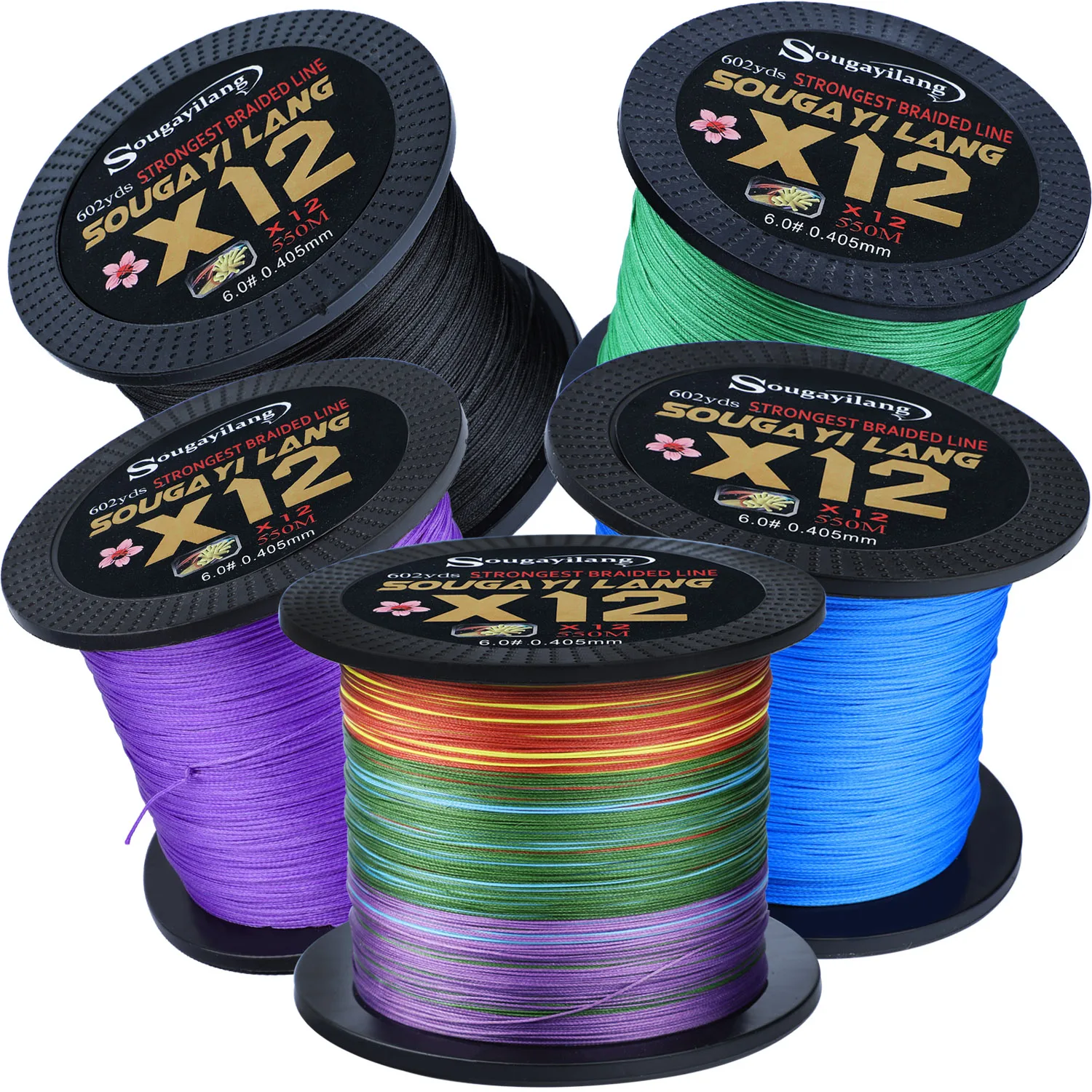 Colores disponibles del hilo X12