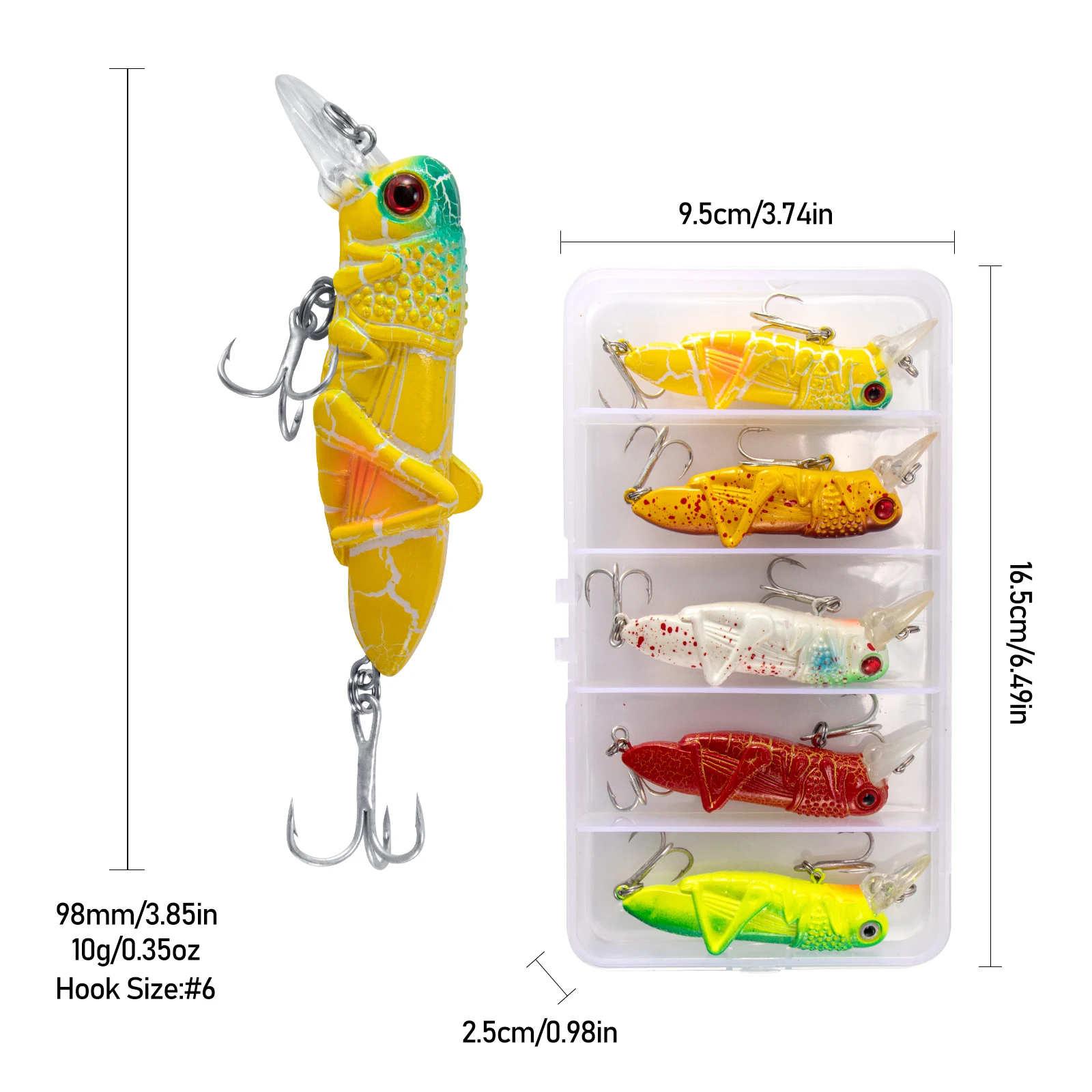 Movimiento tipo crankbait en agua