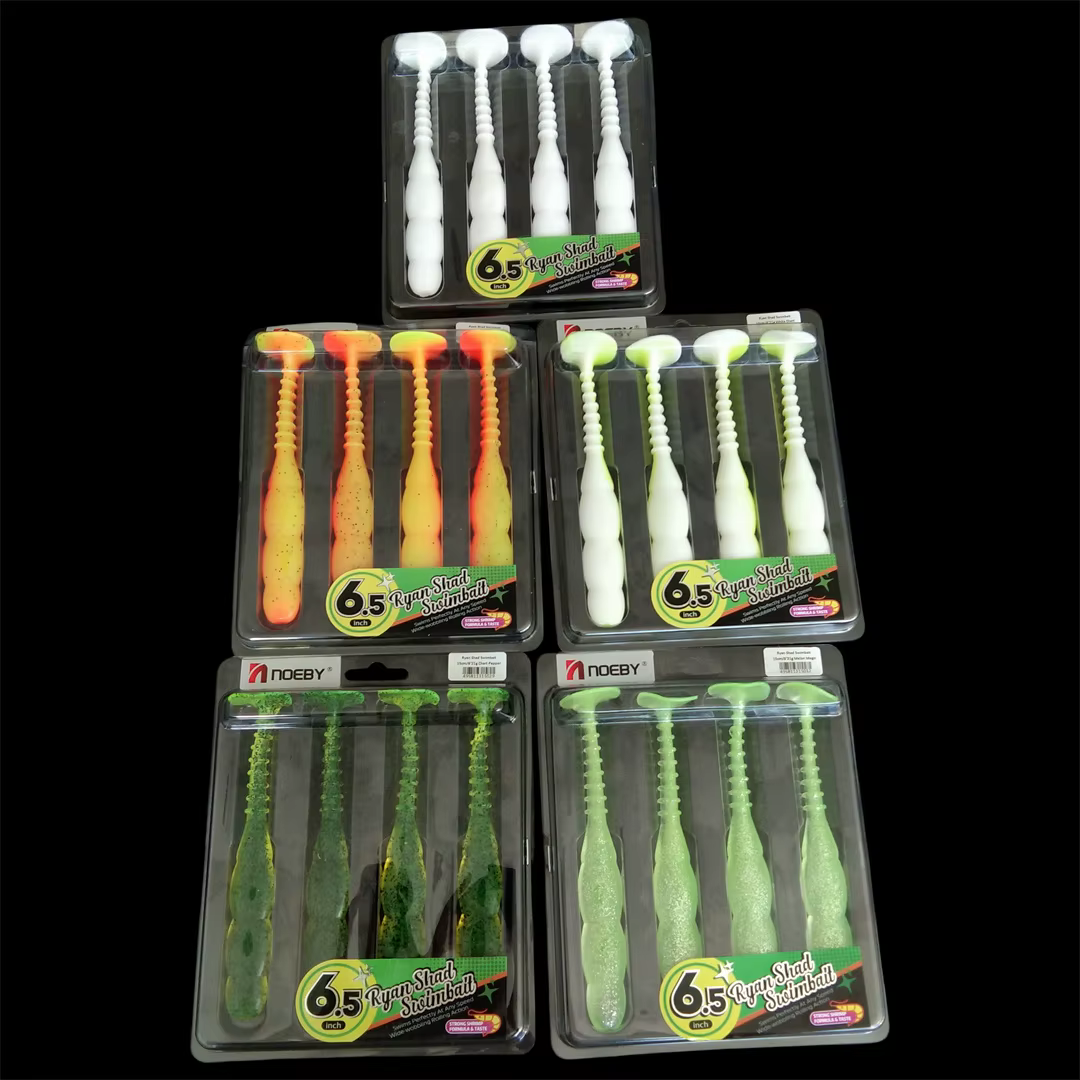 Noeby Swimbait 150mm – Señuelo de vinilo para lubina