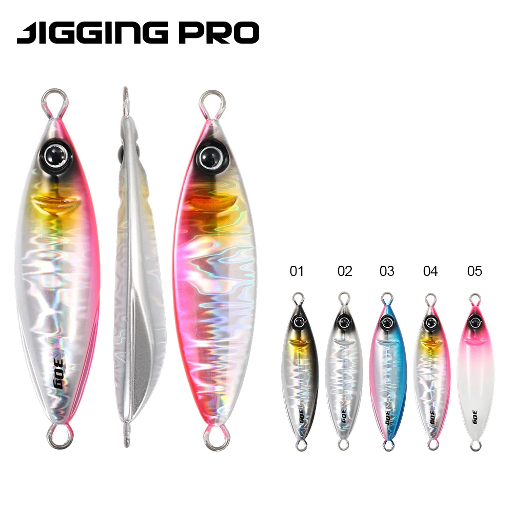 KO Zakana Jigging Pro señuelo de cuchara metálico para jigging - imagen 2