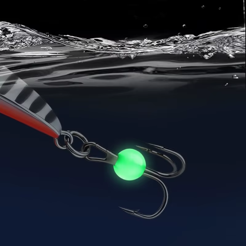 Señuelo Luminoso MUKUN para Depredadores – Cebo Metálico Duro - imagen 5