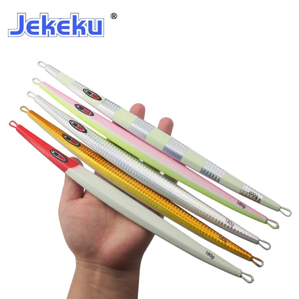 JEKEKU jig de metal para jigging en agua salada - cebo artificial - imagen 5