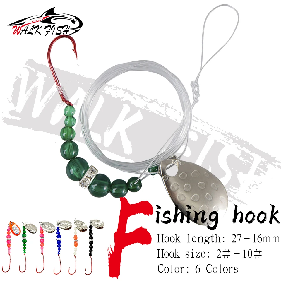 Anzuelo para mosca de pesca WALK FISH – para agua salada y dulce - imagen 3