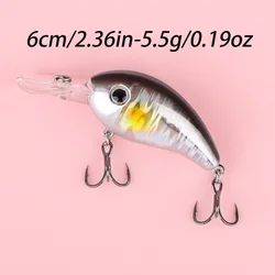 Señuelo crankbait flotante para lubina y lucio, cebo duro jerkbait