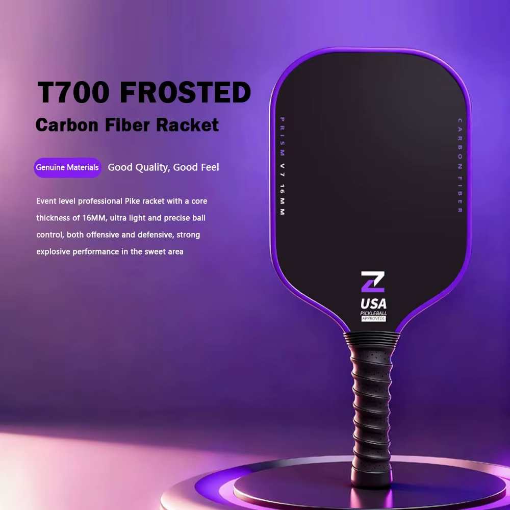Pala de Pickleball T700 de fibra de carbono, homologada USAPA - imagen 5