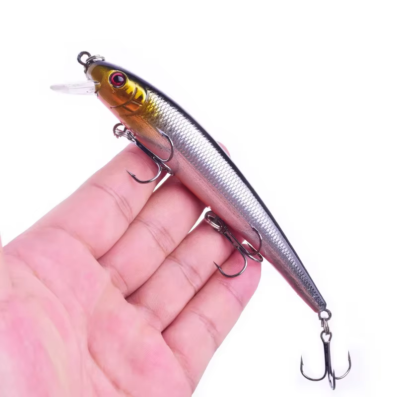 Crankbait Minnow hundido 13cm 19,5g – Señuelo para lubina y carpa - imagen 3