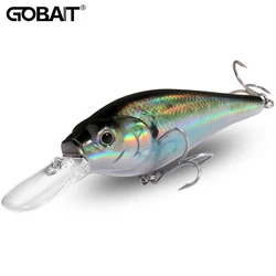 GOBAIT Minnow señuelo flotante con bola de acero - Swimbait Wobbler