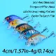 Crankbait de hundimiento 3D Eyes VIB con triples - imagen 4