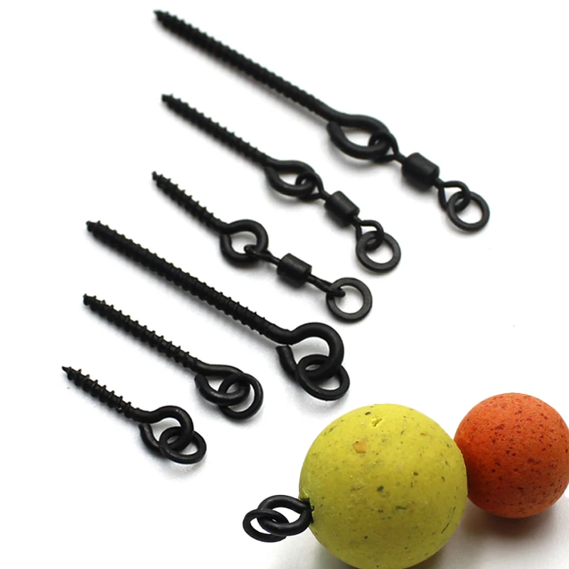 Tornillos de cebo para pesca de carpa en varios colores