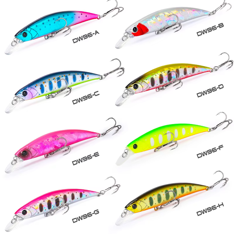 Señuelo Minnow Tsurinoya 80S Hundido 8cm - imagen 3
