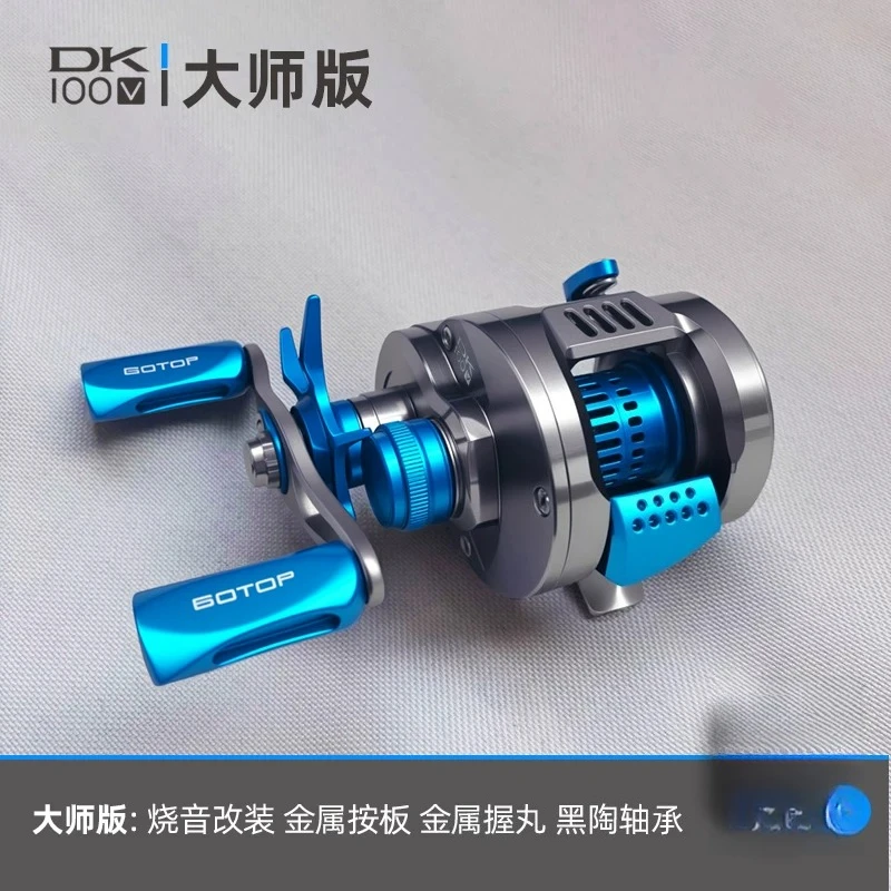 Carrete de pesca GOTOP DK100 CNC para mar y agua salada - imagen 2