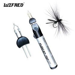 Wifreo Herramienta para atar moscas con cauterizador, resina Deerhair