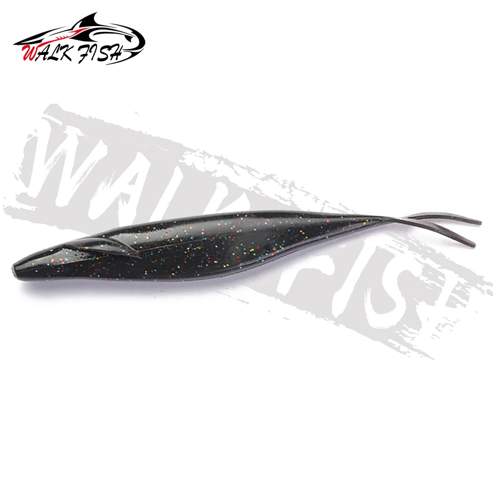 WALK FISH señuelo vinilo cola bifurcada para lucio y perca - imagen 4