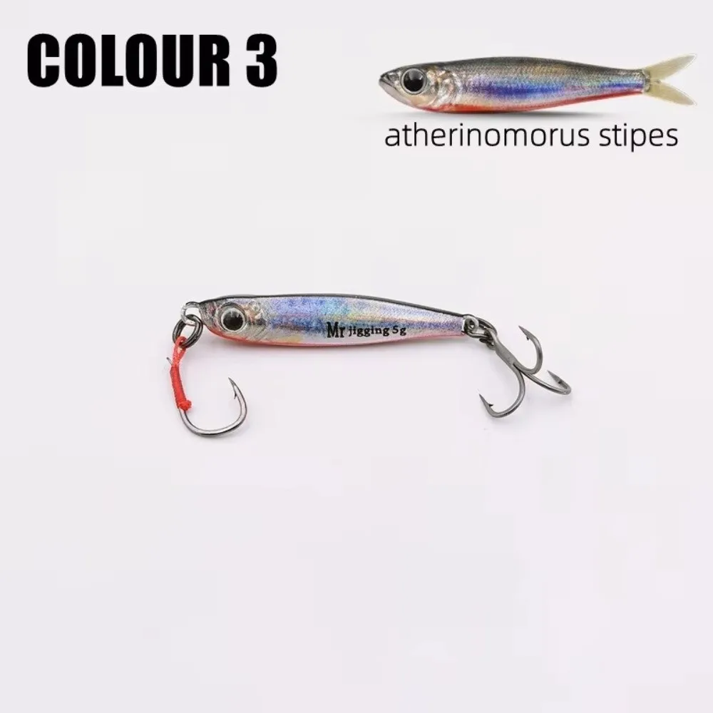 Micro jigging de 1.5 g y 3 g en diferentes colores