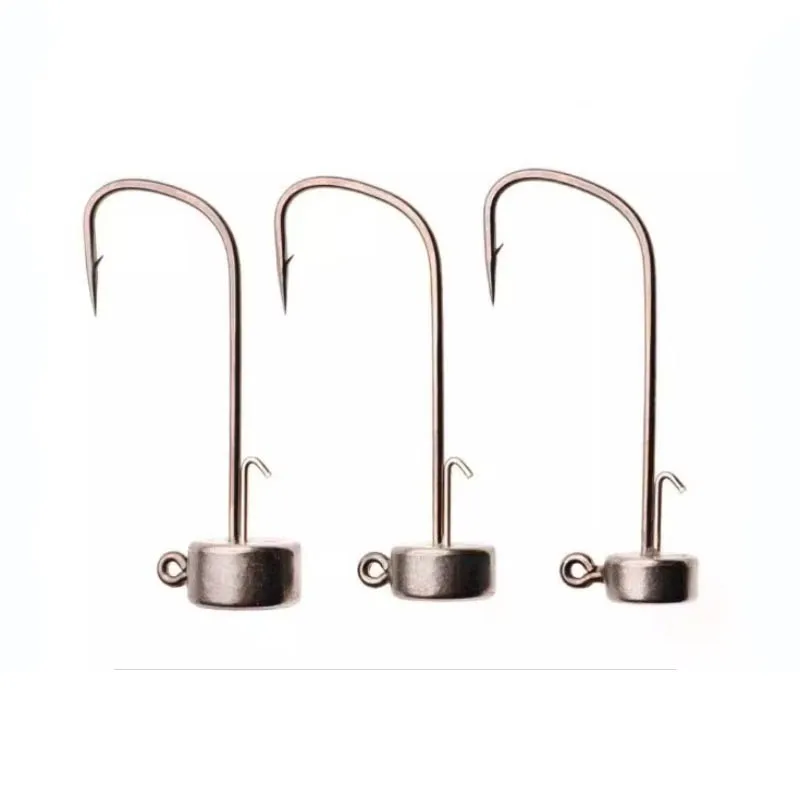 Anzuelo de tungsteno para luya Neide Black Pit con cabeza de acero - imagen 4