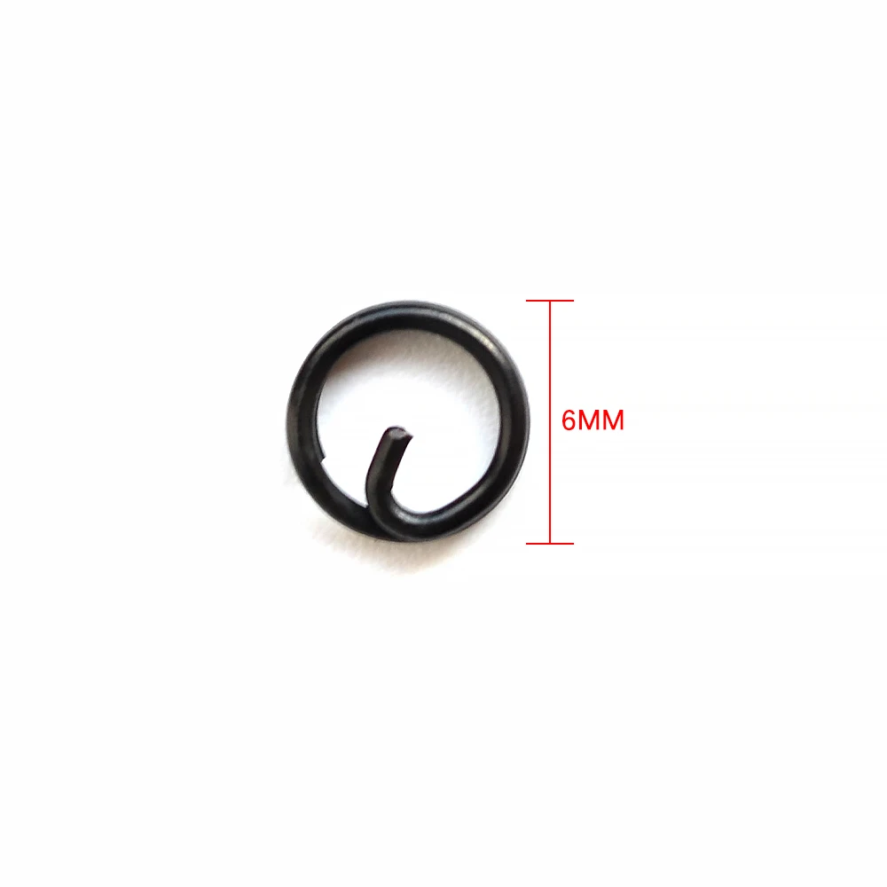 Anillos divididos para carpa – Conectores señuelo doble bucle