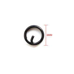 Anillos divididos para carpa – Conectores señuelo doble bucle
