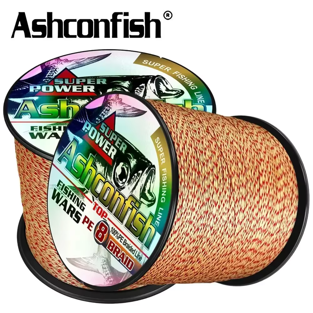 Ashconfish Sedal Trenzado PE Invisible – Colores variados - imagen 3