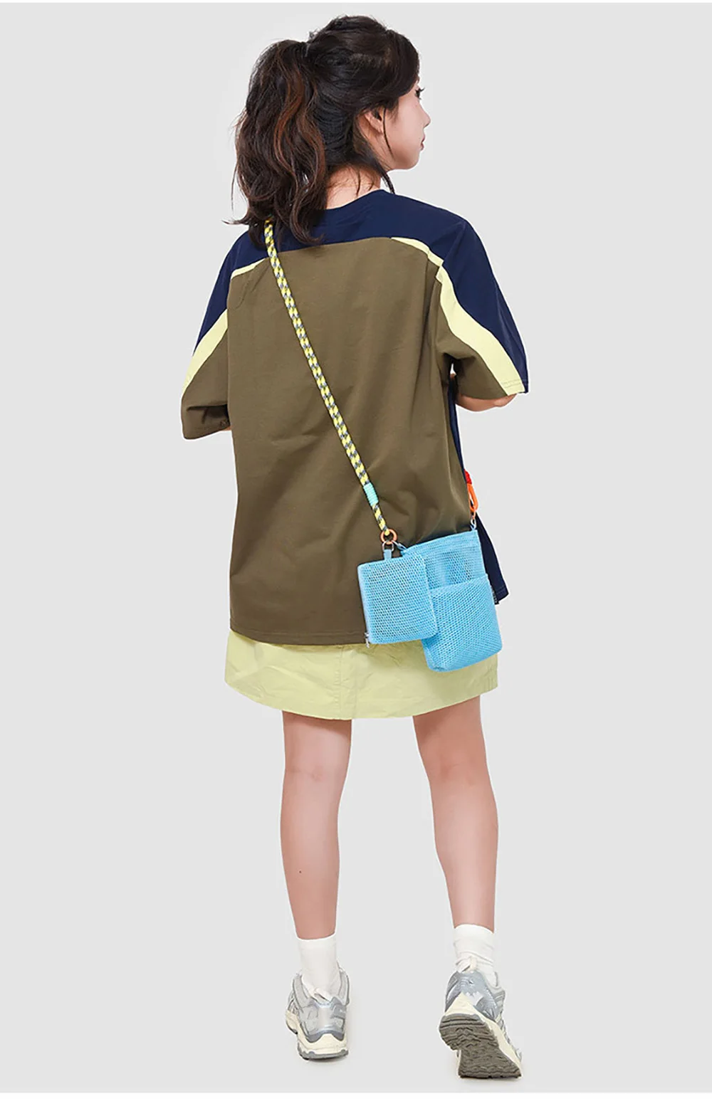 Mini bolso y distribución del espacio