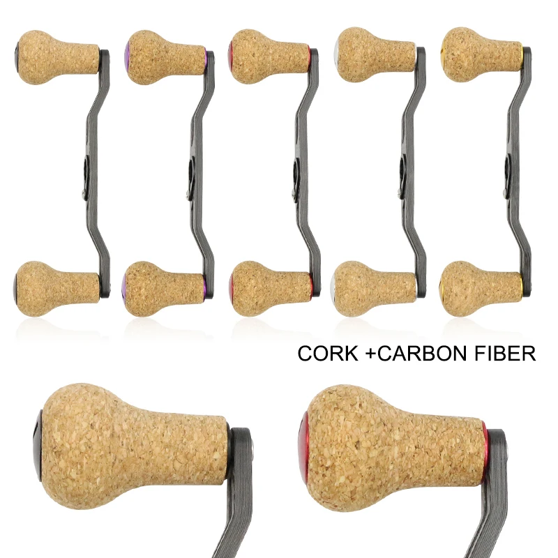 Mango de carbono visto de frente