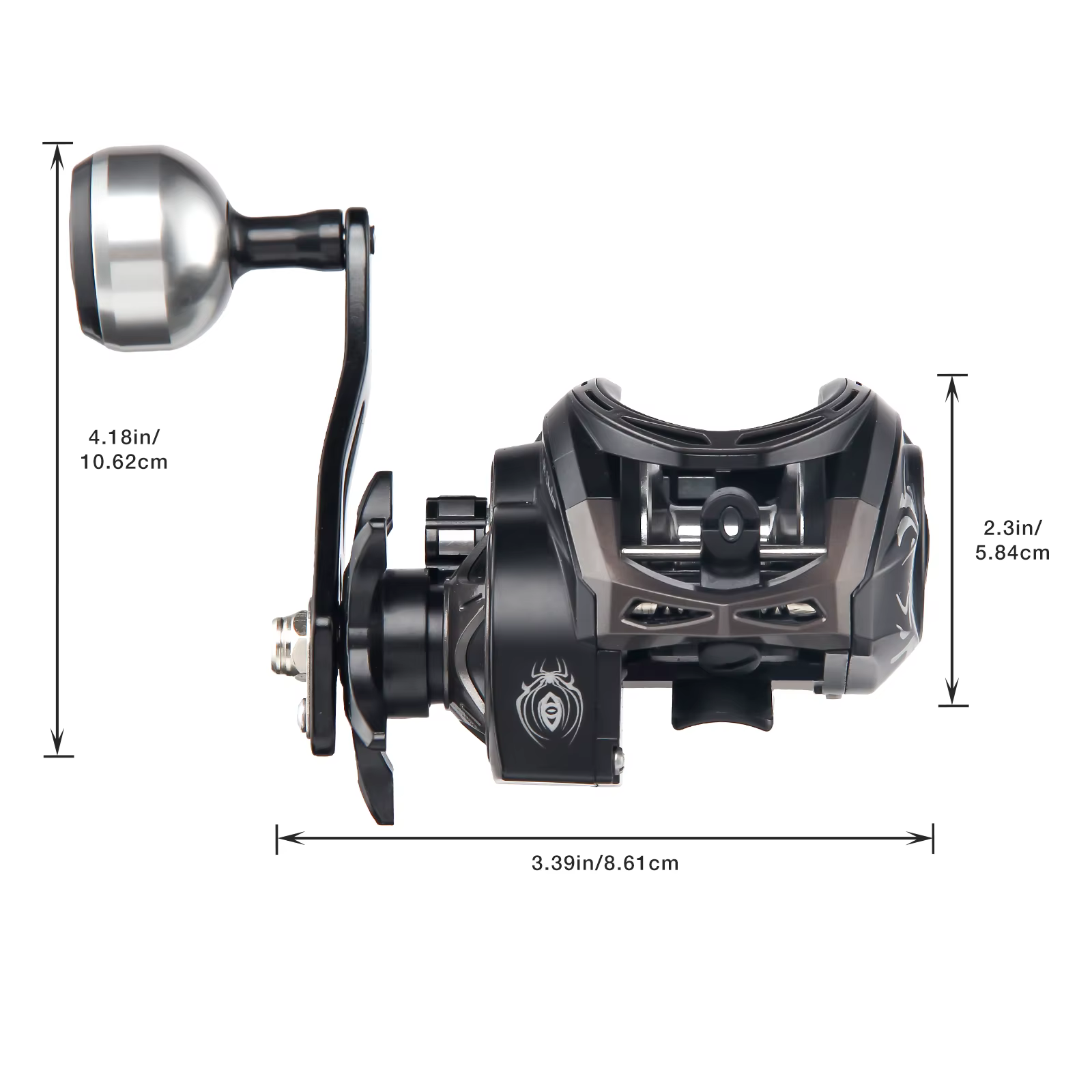 Carrete Baitcaster 6,3:1 para lubina y depredadores salados - imagen 5