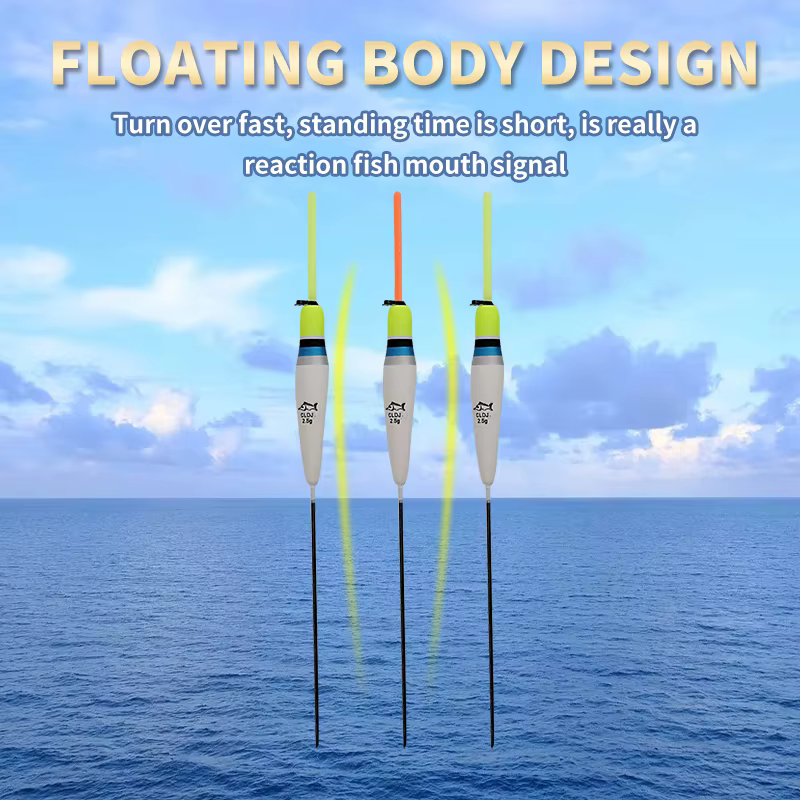 Flotadores Bobber japoneses de madera Paulownia - imagen 3