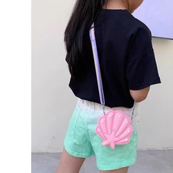 Bolsa de silicona para pesca antiestrés con diseño de concha de burbuja