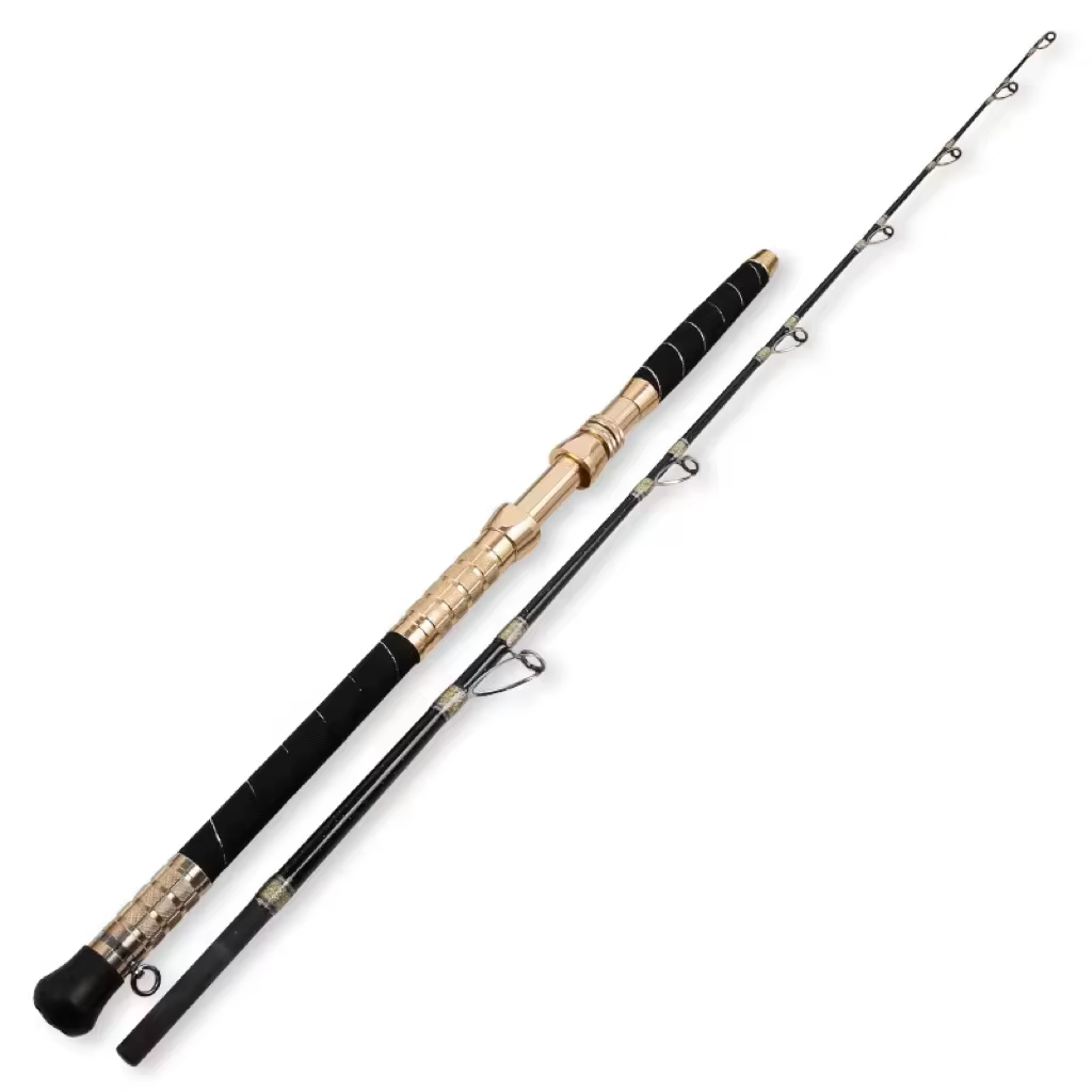 Caña de spinning Goture para pesca en alta mar – Mango metálico - imagen 3