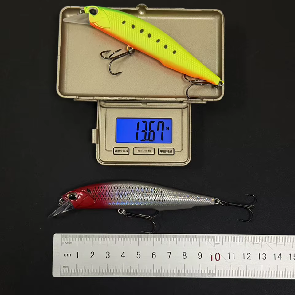 LOPEN VISSEN Minnow flotante jerkbait para lubina y trucha - imagen 5