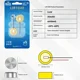 Batería para auriculares Bluetooth botón carcasa de acero - imagen 4