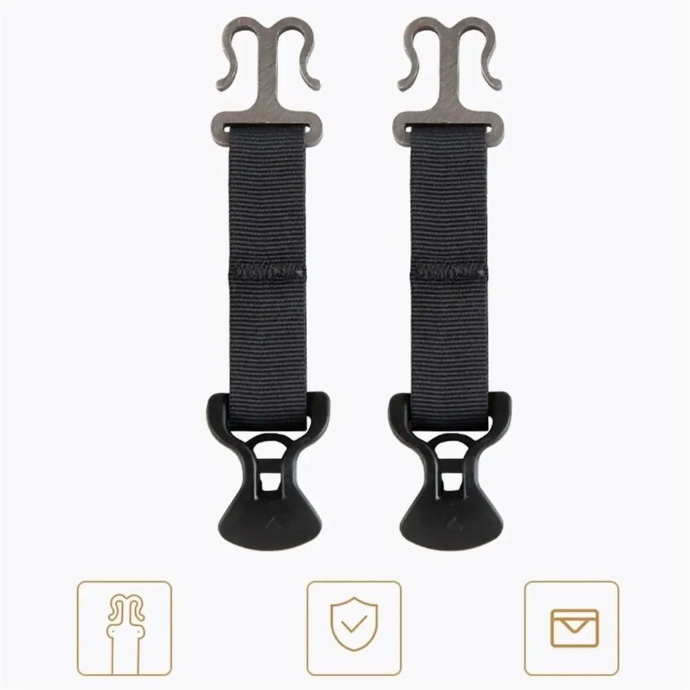 Tensor de cuerda para tienda doble puerta con ganchos y hebilla - imagen 5