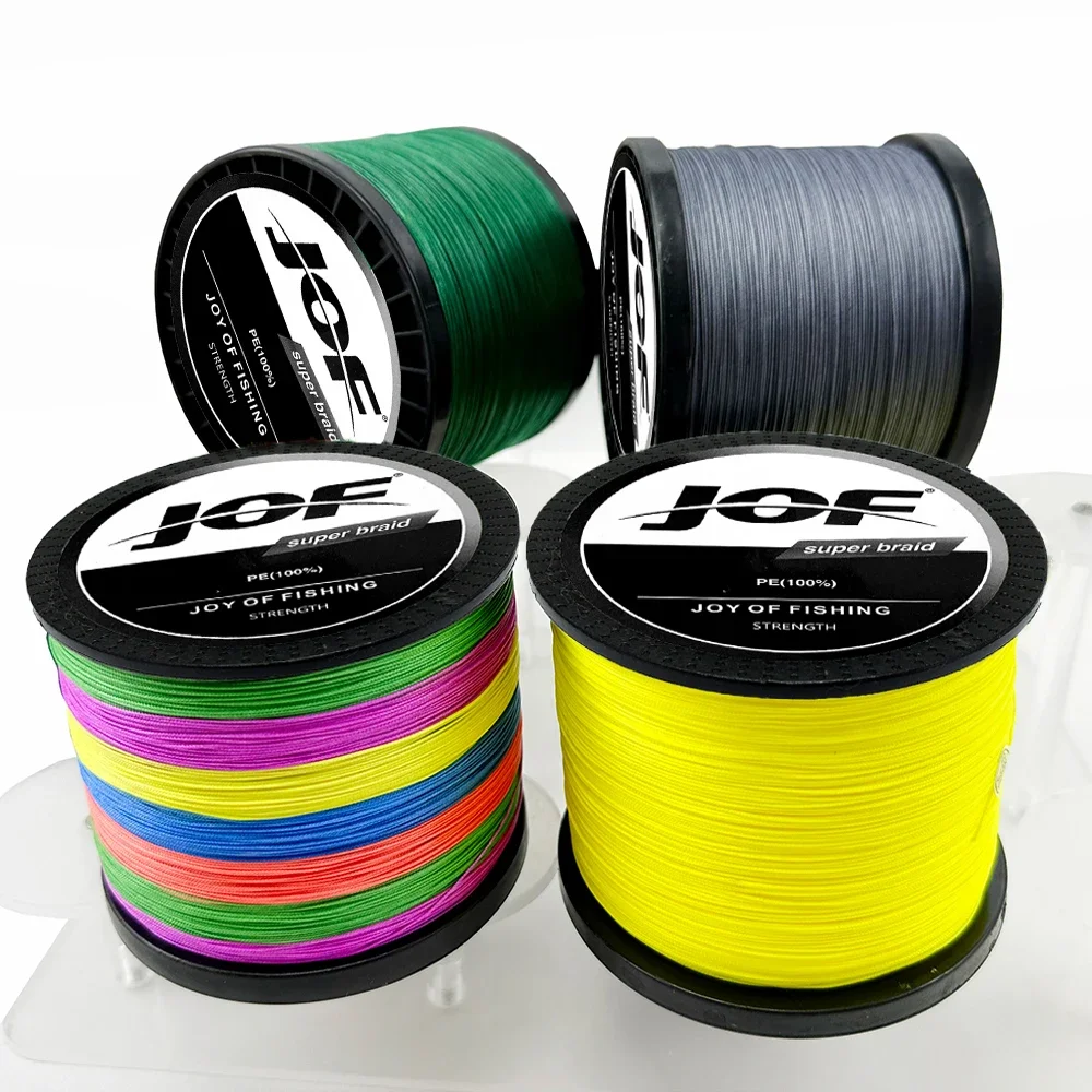 JOF X16 Línea trenzada - 16 hebras, 10-90 kg, agua dulce y salada